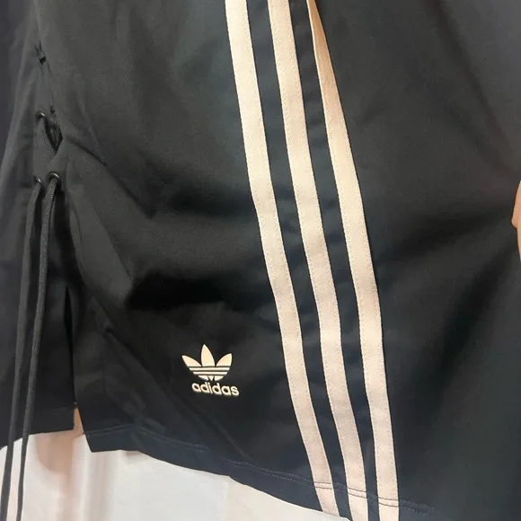 Adidas always original laced strap dress- black - Picture 2 of 3